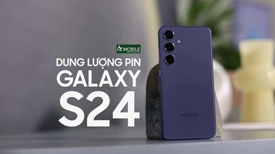 S24 Sở Hữu Dung Lượng Pin 4000mAh - Bứt Phá Giới Hạn Trải Nghiệm