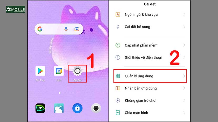 Android đăng xuất Messenger.jpg
