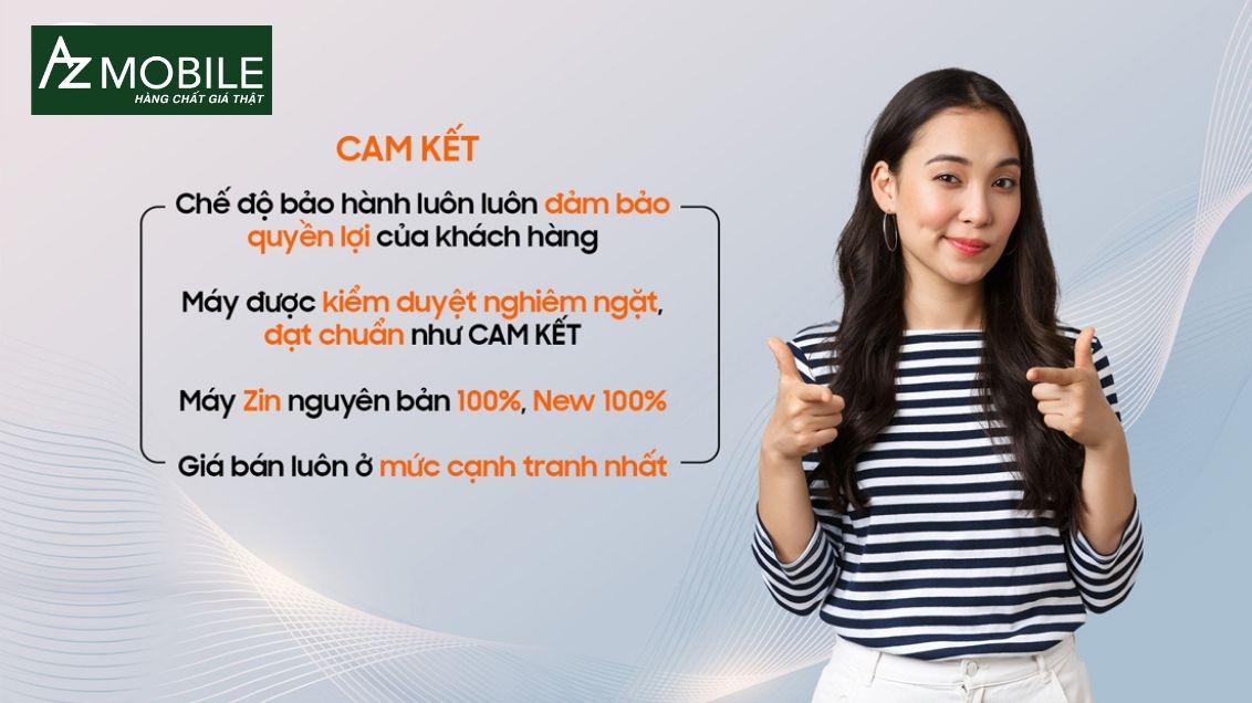azmobile cam kết