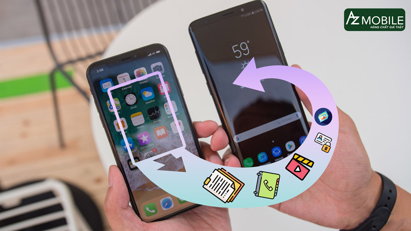 Cách chuyển dữ liệu từ điện thoại iPhone sang điện thoại Samsung
