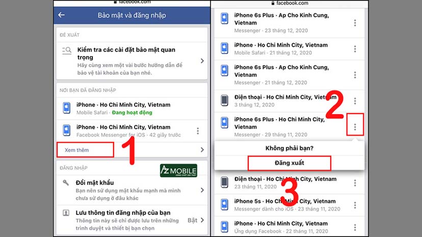 iPhone đăng xuất tài khoản Messenger_3.jpg