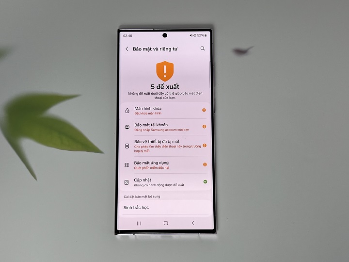 s23 ultra mỹ với viền màn hình mỏng