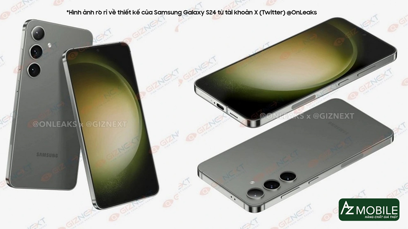 Hình ảnh rò rỉ về thiết kế của Samsung Galaxy S24 từ nguồn OnLeaks.jpg