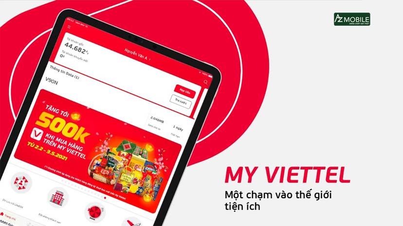 chuyển tiền điện thoại Viettel qua app My Viettel.jpg