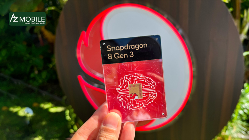 hình ảnh thực tế chip Snapdragon 8 gen 3