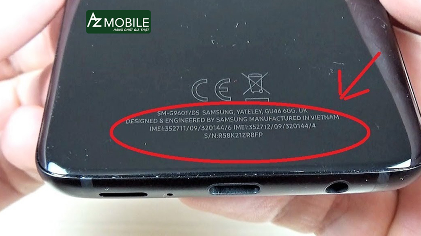 kiểm tra IMEI ở mặt lưng máy Samsung.jpg