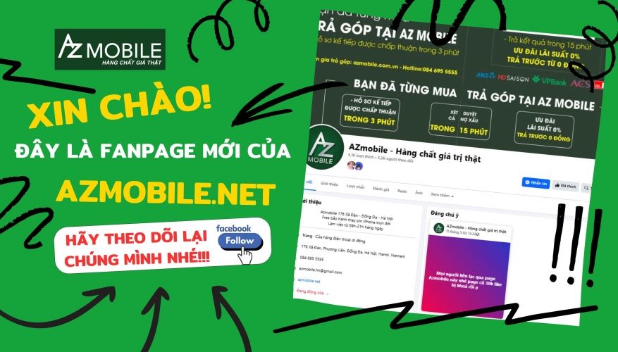 fanpage mới