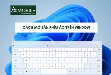 Cách mở bàn phím ảo trên máy tính khi bàn phím vật lý bị lỗi