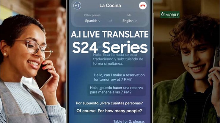 Hướng dẫn cách dùng tính năng AI Live Translate trên dòng Samsung Galaxy S24 Series dễ dàng