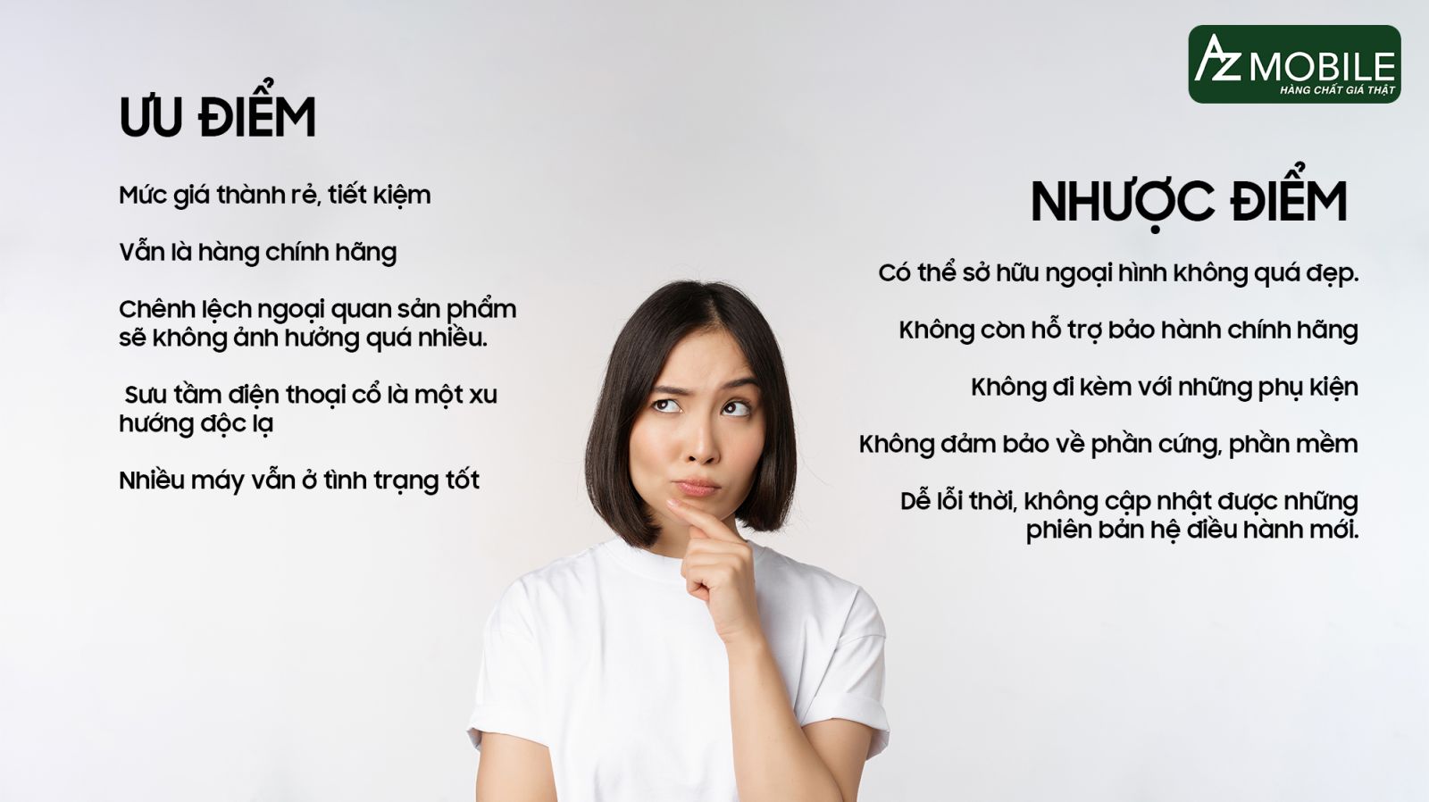 ưu nhược điểm của việc mua điện thoại samsung cũ