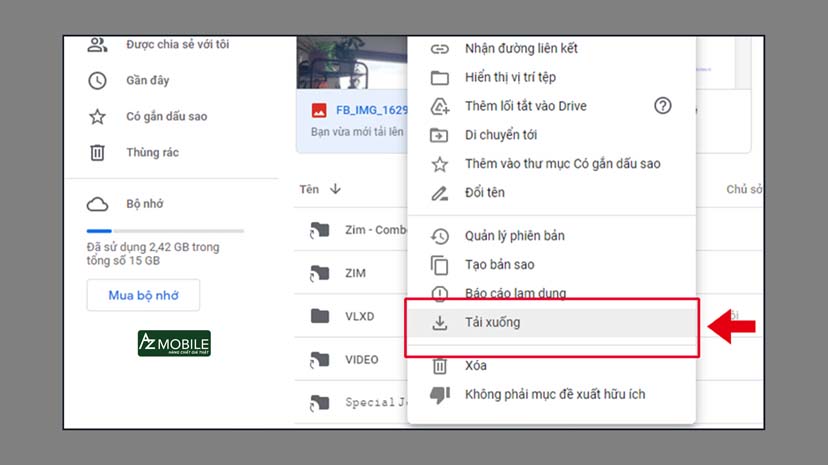 Dùng các dịch vụ lưu trữ đám mây để chuyển file, dữ liệu_3.jpg