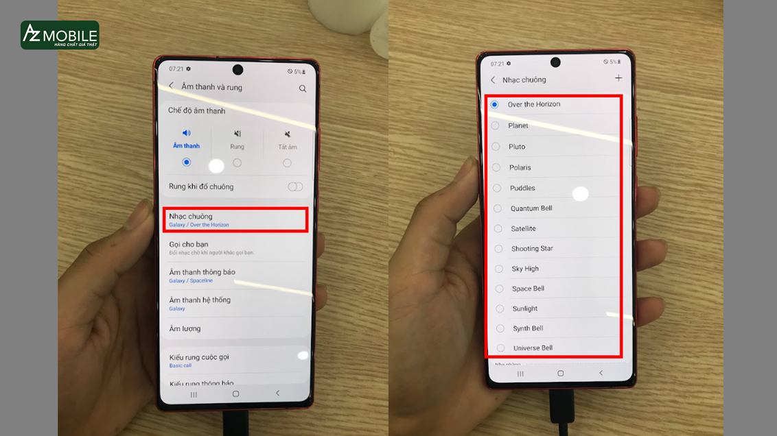 chọn Nhạc chuông mới Samsung.jpg