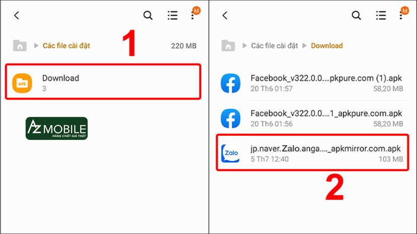 chọn cài đặt file Zalo apk.jpg