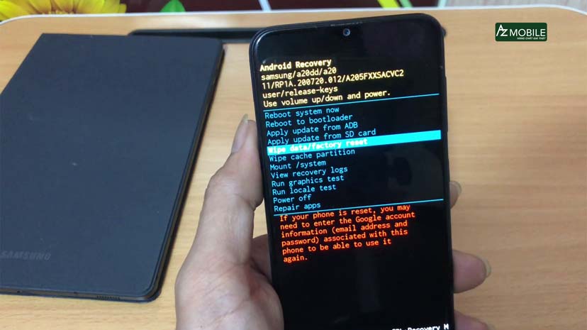 reset factory khi quên mật khẩu điện thoại Samsung_2.jpg