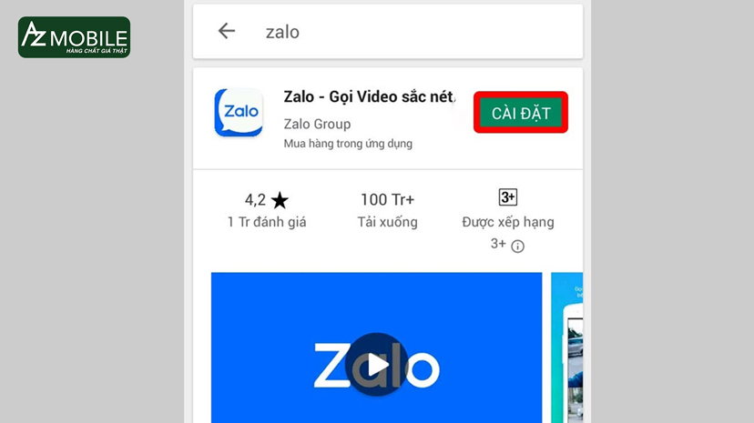tải zalo về máy Samsung từ cửa hàng ứng dụng.jpg