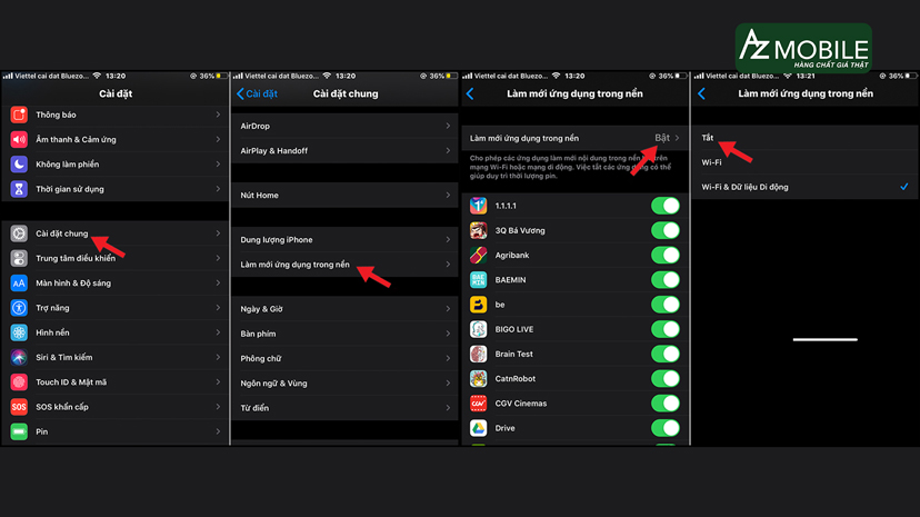 tắt ứng udjng chạy ngầm iPhone trong phần cài đặt.jpg