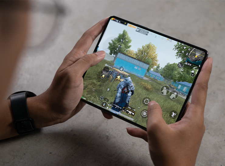 galaxy Zfold4 gaming