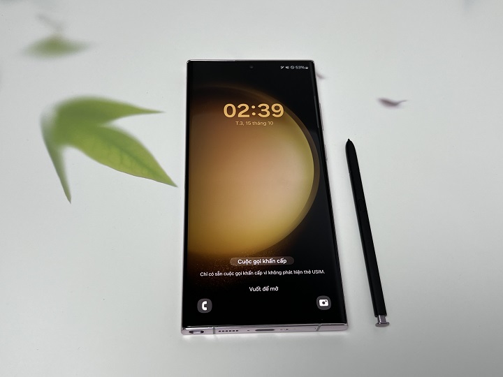 thiết kế màn hình trên samsung galaxy s23 ultra 5g xách tay hàn quốc 512gb