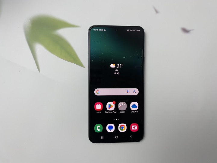 S22 5G được thiết kế có màn hình hiển thị độ lớn 6.1 Inch.jpg