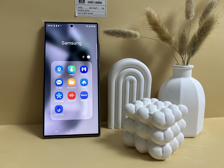 S24 Ultra Mỹ  được trang bị màn hình lớn với kích thước 6.8 inch