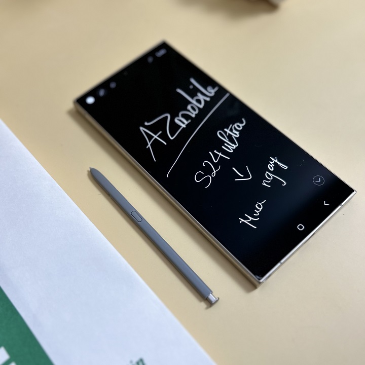 bút spen trên S24 Ultra chính hãng 256GB tại AZmobile