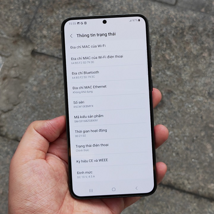 samsung galaxy S23 plus 5G Hàn Quốc Màn hình.jpg