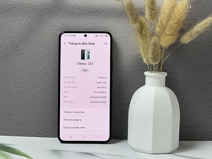 Màn hình hiển thị sắc nét chân thực đến ngỡ ngàng của s22 mỹ